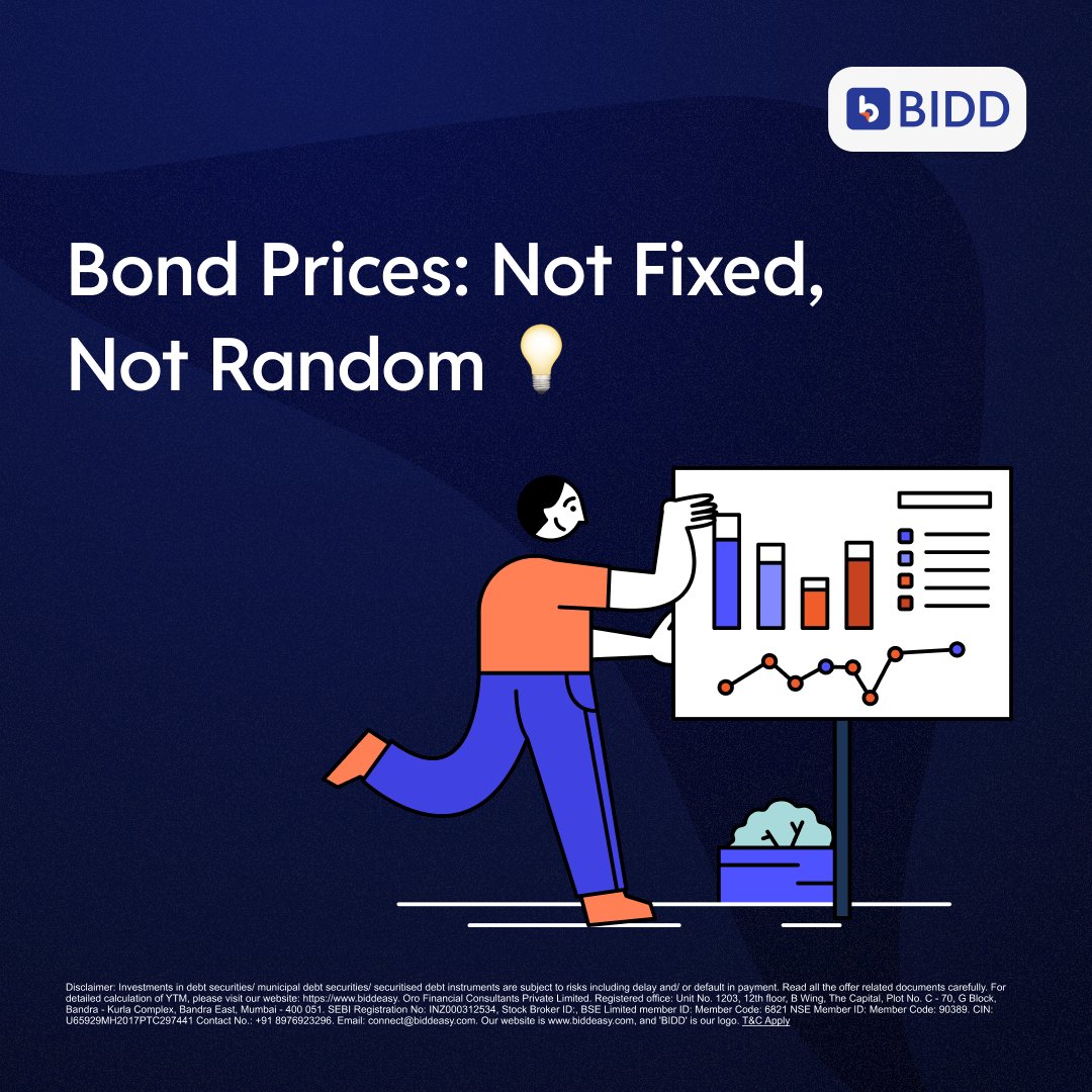BiddEasy's tweet image. Bond Prices: Not Fixed, Not Random 💡

Like equities, bonds respond to multiple signals — but with subtler swings that matter just as much.

Read the full blog: biddeasy.com/blog/what-move…

#Bidd #BiddEasy #Bonds #FixedIncomeInvesting