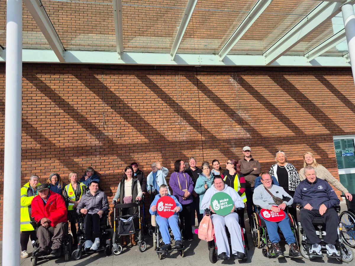 IrishWheelchair's tweet photo. As OUR Carlow gang set off on their "Make Way Day" campaign, they encountered their 1st obstacle of the day - when there were no wheelchair accessible parking spaces available and had to take up four spaces to park!
#MakeWayDay #DailyBarriers #AccessNoJoke. #IWAAdvocacy https://t.co/RoNnPJUEFK