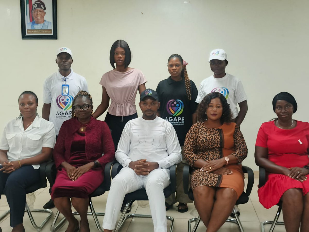 We are supporting our partner CBO -Agape Development Initiative to consult with the Delta State Ministry of Women Affairs and Ministry of Health;Gender Focal Persons and HOD community development Oshimili South LGA Delta State. We leave no stone unturned as we fight to #EndGBV