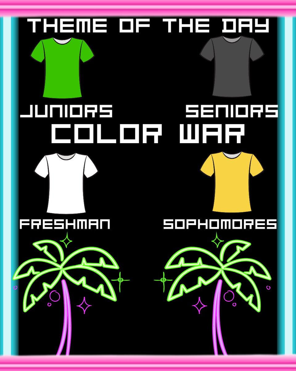 Let’s see your grades colors!! We’re bringing an end to our spirit week with Color Wars😎😼 <a href="/FHS_WildcatLife/">Forest High School</a>