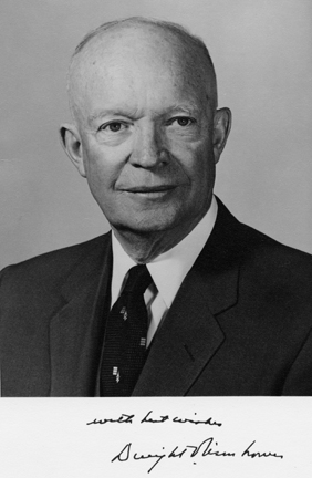 IkeLibrary's tweet image. &quot;Knowledge is or should be universal; it was meant to be shared; &amp;amp; it has the peculiar quality about it that, when its parts are brought together, the result is a multiplication rather than a mere addition of those values.&quot;
~DDE, 9/16/1959.

Photo: Eisenhower Pres. Library, 62-54