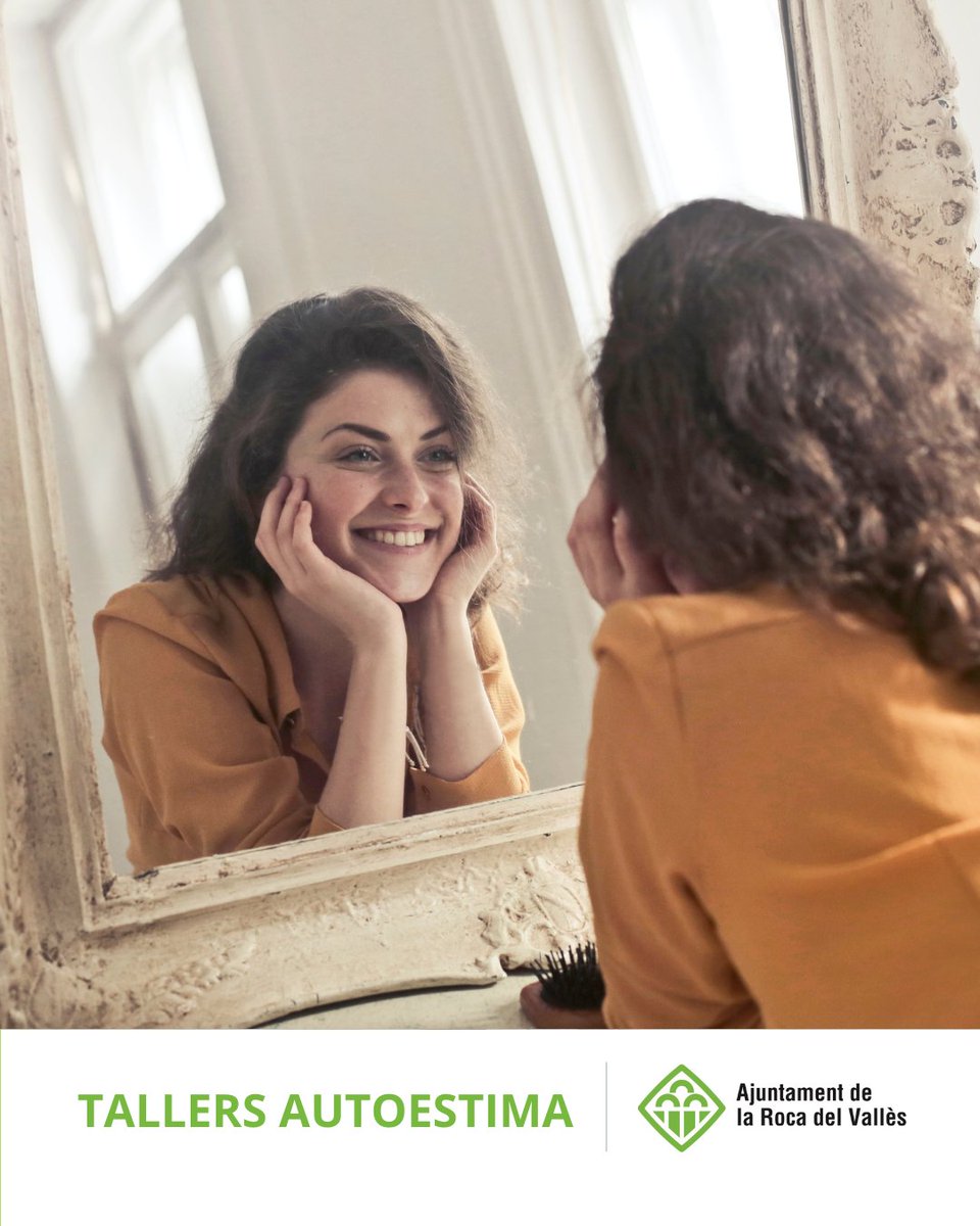💜 Taller autoestima i autoimatge

El Centre Cultural de la Torreta acollirà aquest taller durant novembre i desembre.
👩‍🦰 Està adreçat exclusivament a dones derivades dels Serveis Bàsics d’Atenció Social i del SIAD.

🔗  laroca.cat

#LaRocadelVallès
