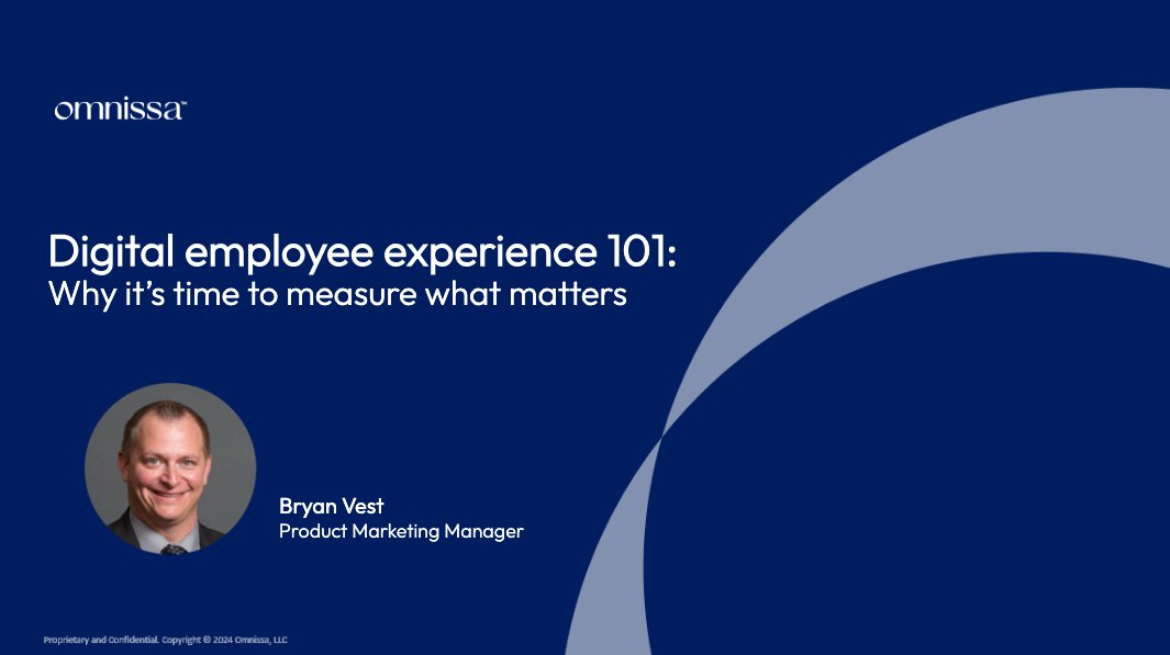 WorkspaceONE's tweet image. Your employees’ digital experience matters more than you think.

Get first-hand insights to:
👉 The metrics that boosts productivity &amp;amp; retention
👉  Smarter strategies for better business outcomes &amp;amp; more

Catch our webinar on-demand. bit.ly/3VBHsbF