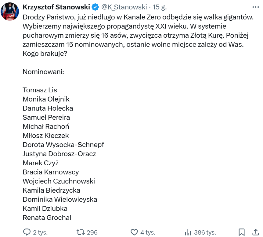 StowIntelOb's tweet photo. ciekawa lista... chyba już ustawiony wynik https://t.co/jXN7XVupCB