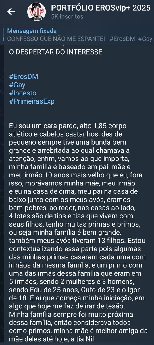 eroscontos's tweet photo. O DESPERTAR DO INTERESSE

(Novinho x Novinho)
(Incesto)
(Primeiras Exp)

Enquanto não recebemos relatos postáveis por aqui, trago um trecho de mais um que foi postado no acervo privado do telegram.

 https://t.co/eJIxCyfHmY https://t.co/nilel09eqC