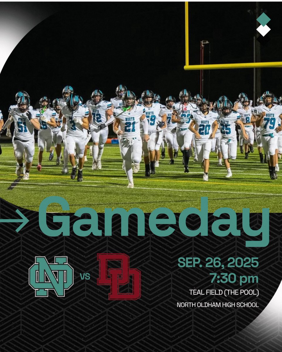 🚨 🐎 Gameday 🐎 🚨

🆚 Doss Dragons 🐉 
⏰ 7:30pm
📍NOHS
🎟️ GoFan 
⛅️ 72 at kickoff 
🆓 OCYFL Players wearing their jerseys
❌ No outside balls