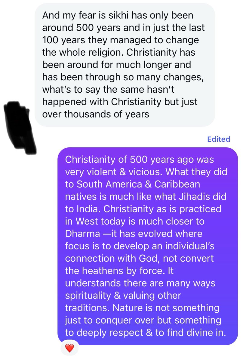 Sikhi is collapsing coz of Khalistani collusion with Pakistanis.
Also if monotheism is so great as SGPC proclaims —why not pick clear monotheistic faiths over a tradition whose Granth speaks of Hindu deities on every page?

Chat with a brother who left Sikhism &amp; became Christian.