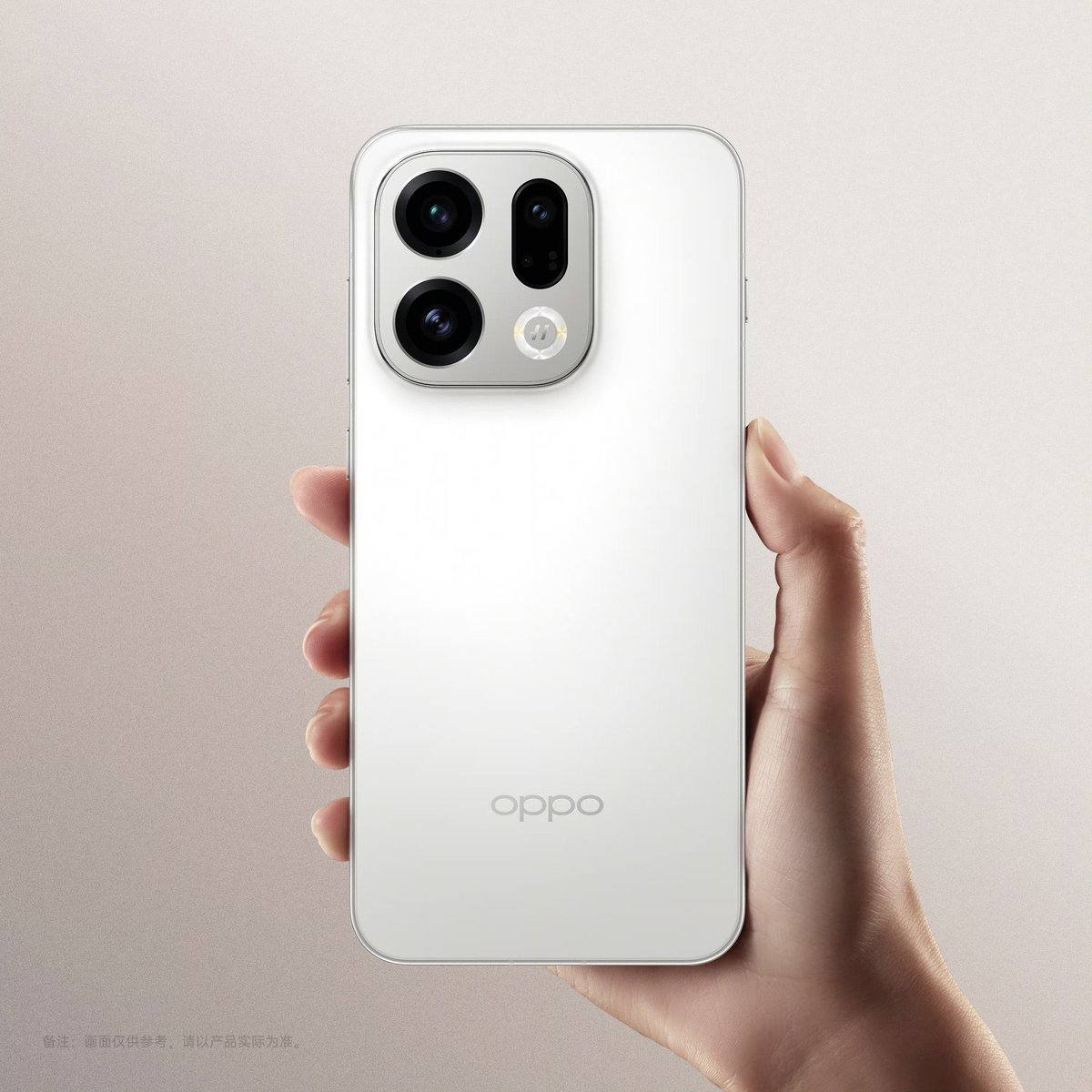 TechyPathshala's tweet image. OPPO Find X9 Series in Velvet Titanium and White.