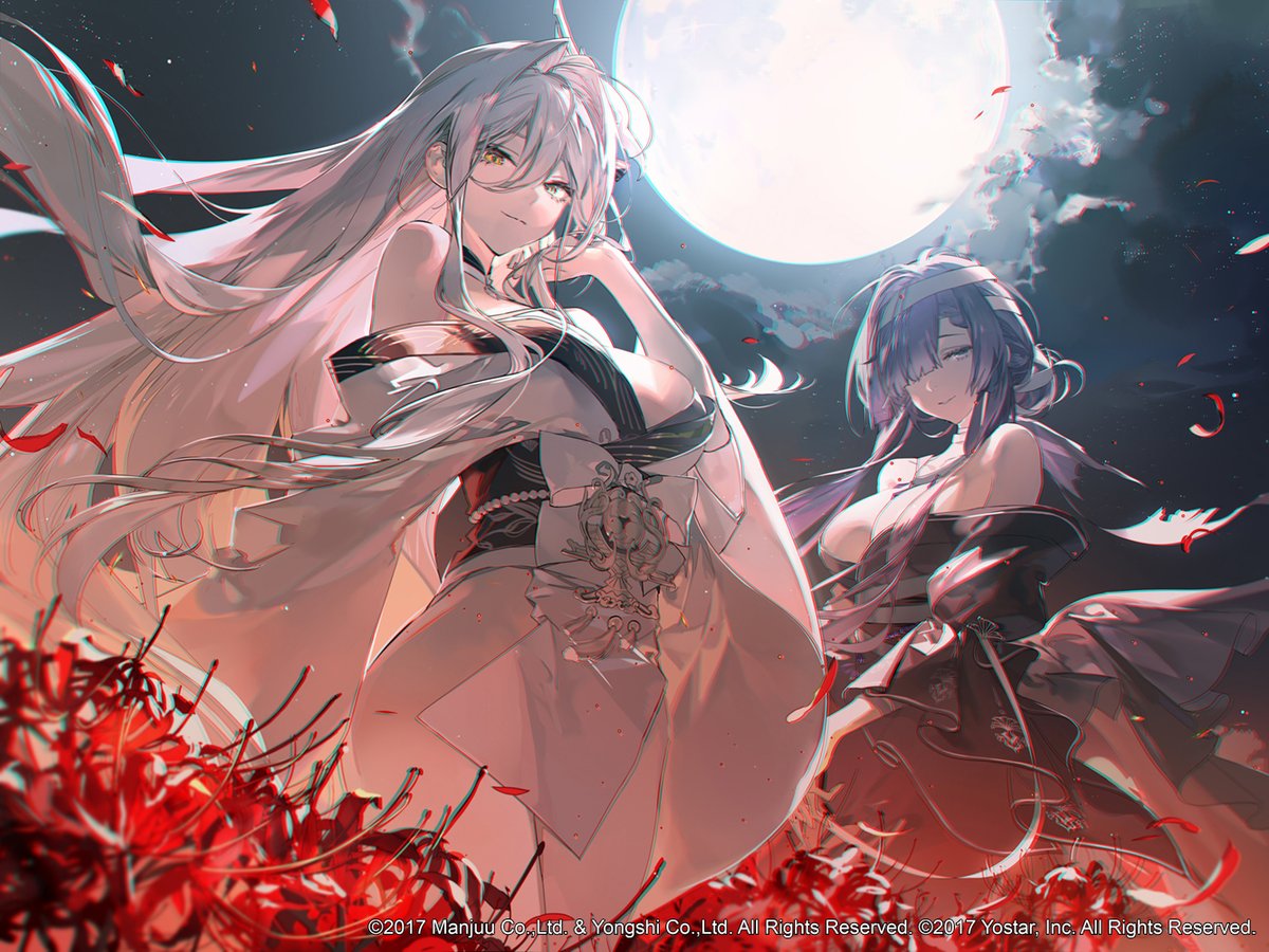 アズールレーンにて新規衣装イラストを描かせていただきました〜よろしくお願いします！
#アズールレーン