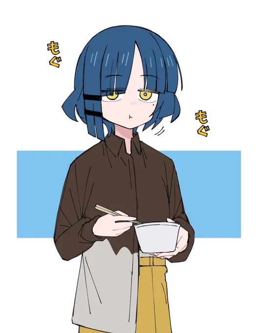 食べたり飲んだりなリョウさん 