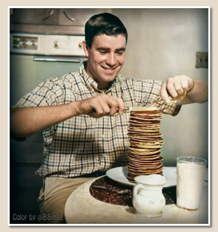 BSmile's tweet image. Baltimore #Orioles legend Jim Palmer was nicknamed "Cakes" for his habit of eating pancakes on the days he pitched! #MLB #NationalPancakeDay