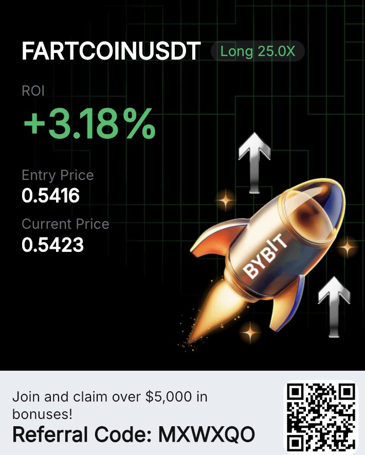#FART LONG SCALP İŞLEM
STOP: 0.46
TP 1 : 0.57
TP 2 : 0.599