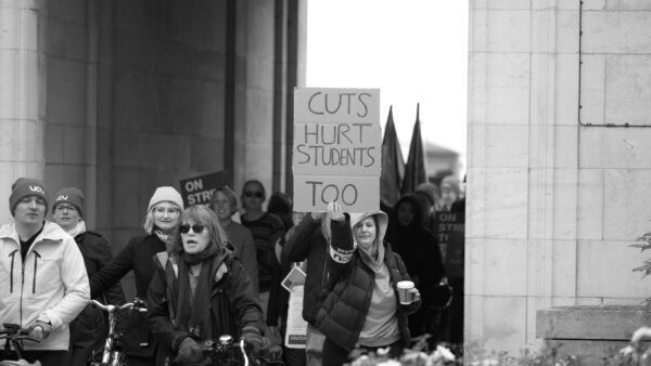 Still buzzing from our pickets and rally this week. Our branch is ready to fight over the long haul as we stand up to the university. 

There WILL be no compulsory redundancies and we WON'T stop until that's guaranteed.

#StopTheCuts #SaveHE

📸: <a href="/tregenza/">Chris Tregenza</a>