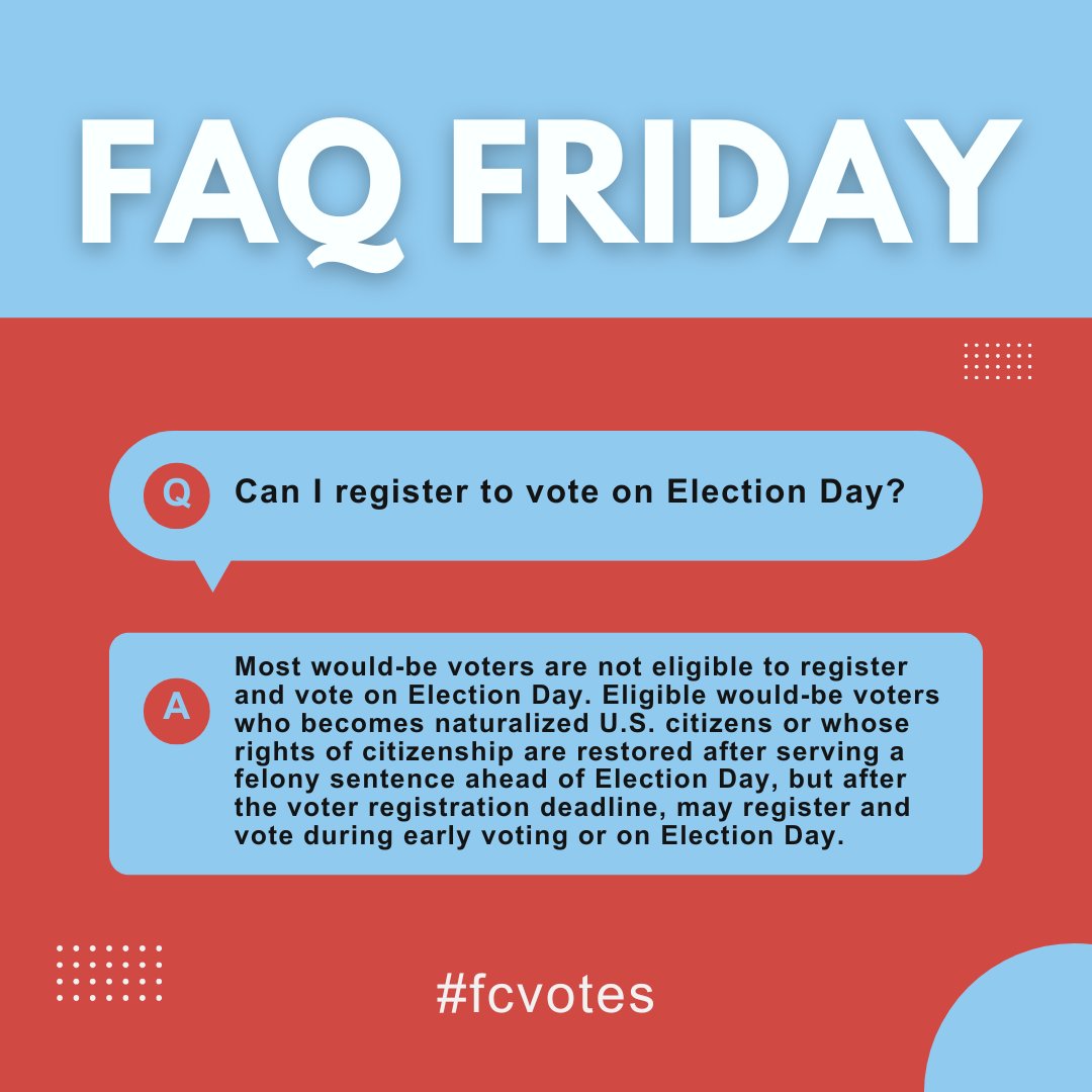 Happy FAQ Friday! #fcvotes