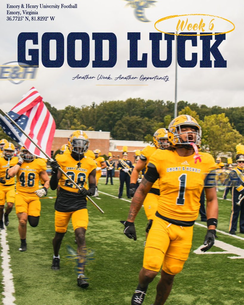 Love you support from <a href="/CoachDowdell_/">Trevor Dowdell</a> and <a href="/EmoryHenry_FB/">E&H Football</a>