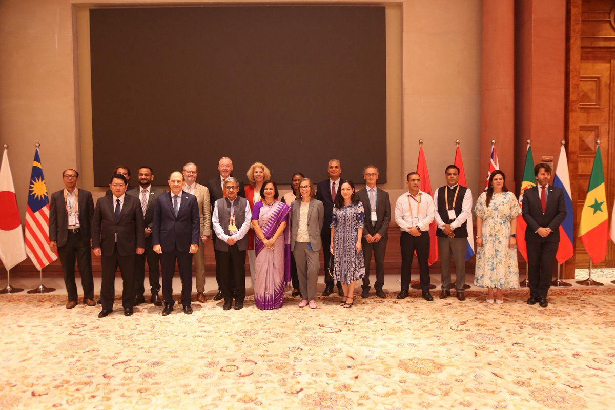 CaucinoMariano's tweet image. Participating in the Ambassador’s Conclave on International Cooperation for cohesive food regulation - Reafirming Argentina’s commitment with food security through international cooperation. Argentina’s national food safety agency (SENASA) looks forward to concluding a MOU with…