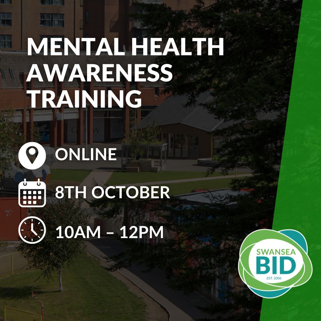 Join RCS for this online session all about mental health in the workplace 💚

You'll receive expert guidance surrounding how to best support your employees, and how promote a culture of openness.

🔗 Sign up here: swanseabid.co.uk/course/mental-…