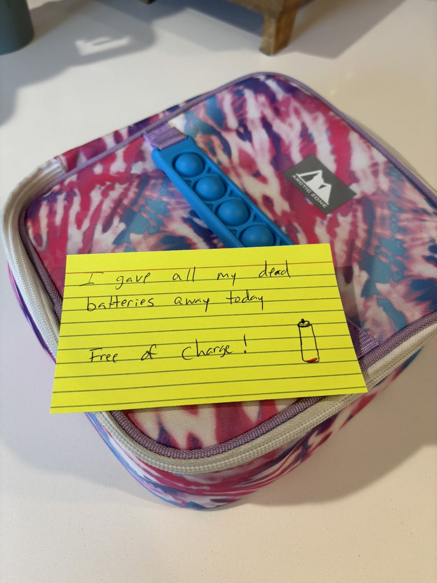 I started doing something this year to bring a smile to my daughters’ faces when they open their lunch boxes each day they pack! Maybe this will brighten your day… free of charge!