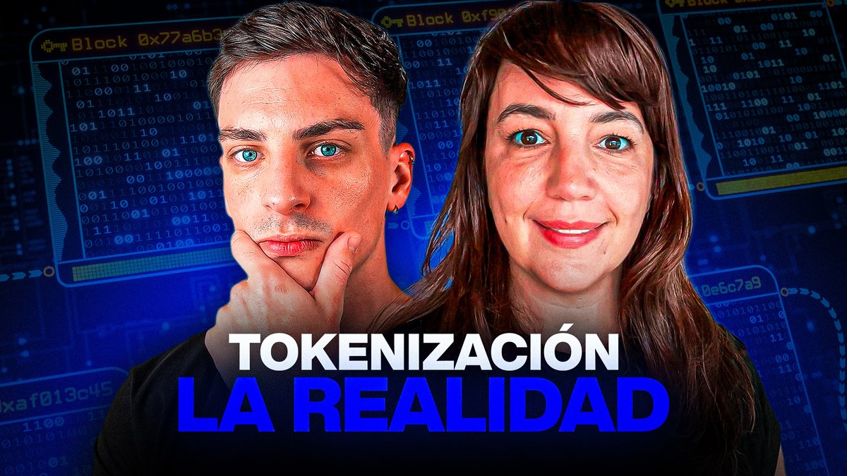Axel Becker 🚀 (@axelbeckerok) on Twitter photo La Tokenización NO es una tendencia más dentro de Crypto
🪙 Es algo que inevitablemente va a pasar (y ya está pasando)
Es por eso que para sacarme todas las dudas, entrevisté a <a href="/PaulaVigliano/">Paula Vigliano</a> de <a href="/PalaBlockchain/">Pala Blockchain</a> en mi canal de YouTube
🎥 Salió una muy linda entrevista, con La Tokenización NO es una tendencia más dentro de Crypto
🪙 Es algo que inevitablemente va a pasar (y ya está pasando)
Es por eso que para sacarme todas las dudas, entrevisté a <a href="/PaulaVigliano/">Paula Vigliano</a> de <a href="/PalaBlockchain/">Pala Blockchain</a> en mi canal de YouTube
🎥 Salió una muy linda entrevista, con