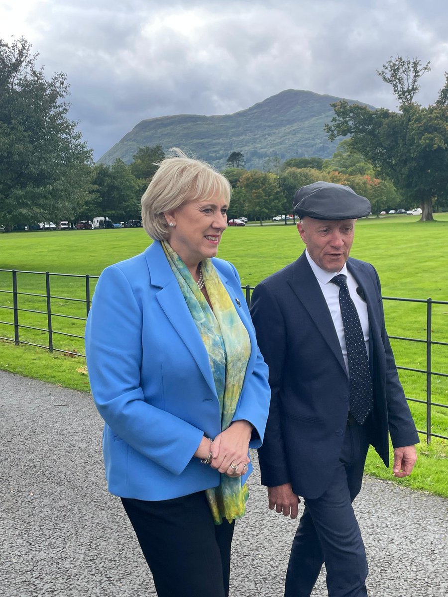 Sincere thanks to Minister Michael Healy Rae <a href="/MHealyRae/">Michael Healy-Rae</a> for his strong endorsement of my Presidential campaign. 

Great to join Michael at <a href="/MuckrossHouse/">Muckross House, Gardens & Traditional Farms</a> in beautiful Killarney National Park, where we were put to work!