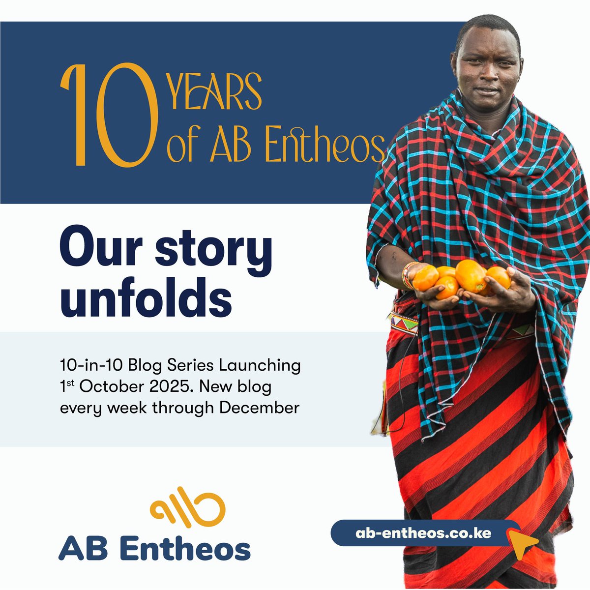 AB Entheos Ltd (@abentheos) on Twitter photo You’ve seen the growth, now discover the story behind it.
For 10 years, <a href="/ABEntheos/">AB Entheos Ltd</a> has faced lessons, challenges & breakthroughs. This October, we unveil 10-in-10: The Journey of AB Entheos.
1st Oct launch. A new story every week through December.
👉 ab-entheos.co.ke You’ve seen the growth, now discover the story behind it.
For 10 years, <a href="/ABEntheos/">AB Entheos Ltd</a> has faced lessons, challenges & breakthroughs. This October, we unveil 10-in-10: The Journey of AB Entheos.
1st Oct launch. A new story every week through December.
👉 ab-entheos.co.ke
