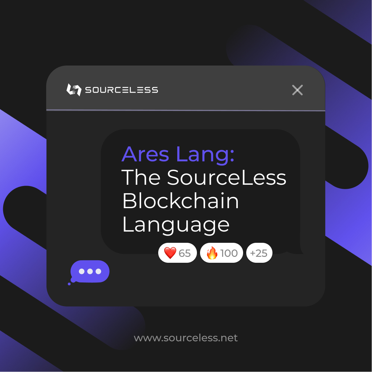 SourcelessB's tweet image. Ares Lang: the blockchain language of SourceLess.
Quantum-safe cryptography, earthquake-based randomness, and optimized smart contracts give devs tools to build secure, scalable Web3 apps.
👉 areslang.com
#AresLang #Web3Dev