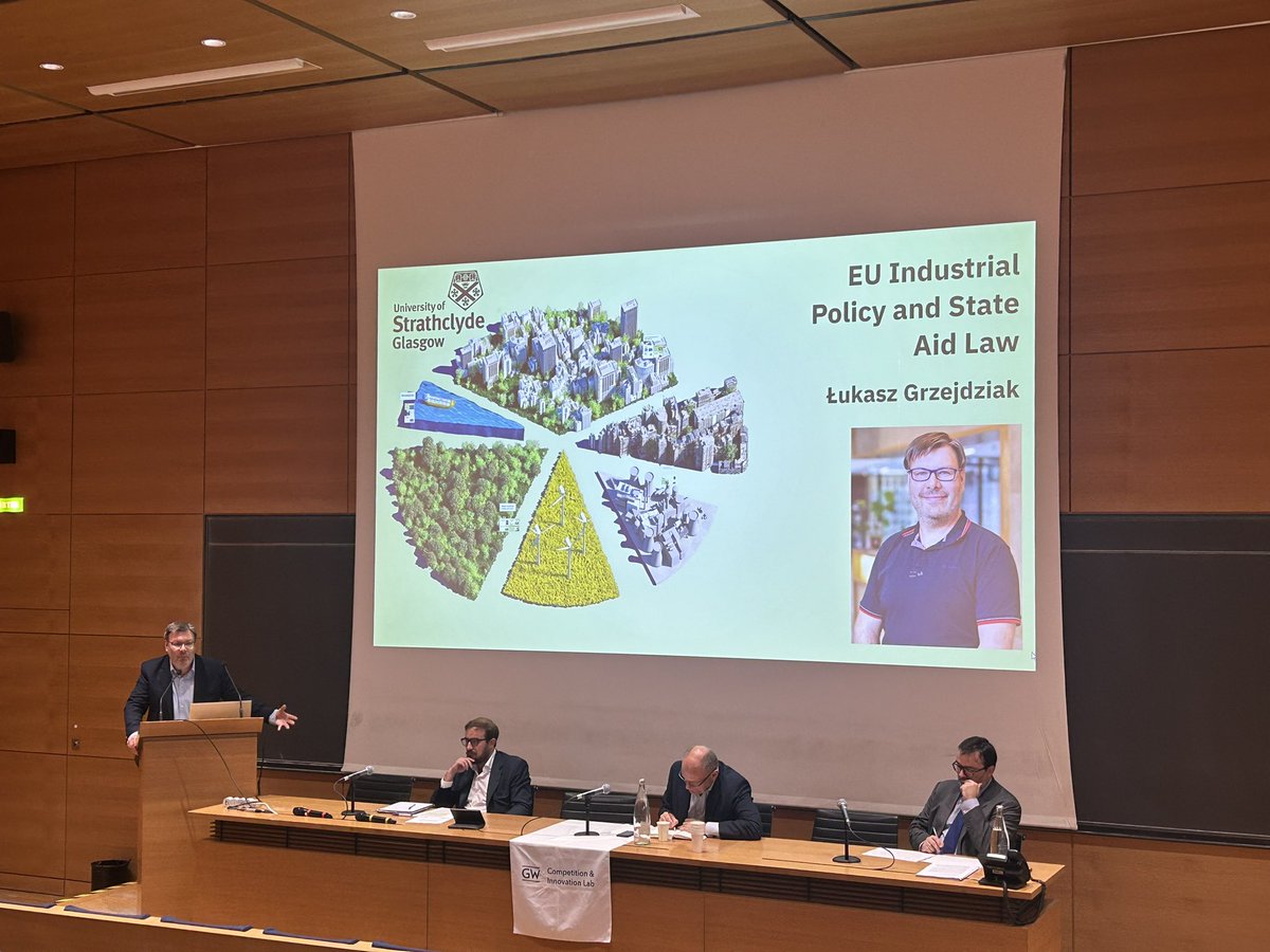Third panel of XLIV <a href="/CLScholarsForum/">CLASF</a> (Clasf)
Industrial Policy, Mercantilism, and Competition Law in a Post-Draghi World, 
at College de France, Paris 🇫🇷 🗼
“Industrial Policy and State aid”
