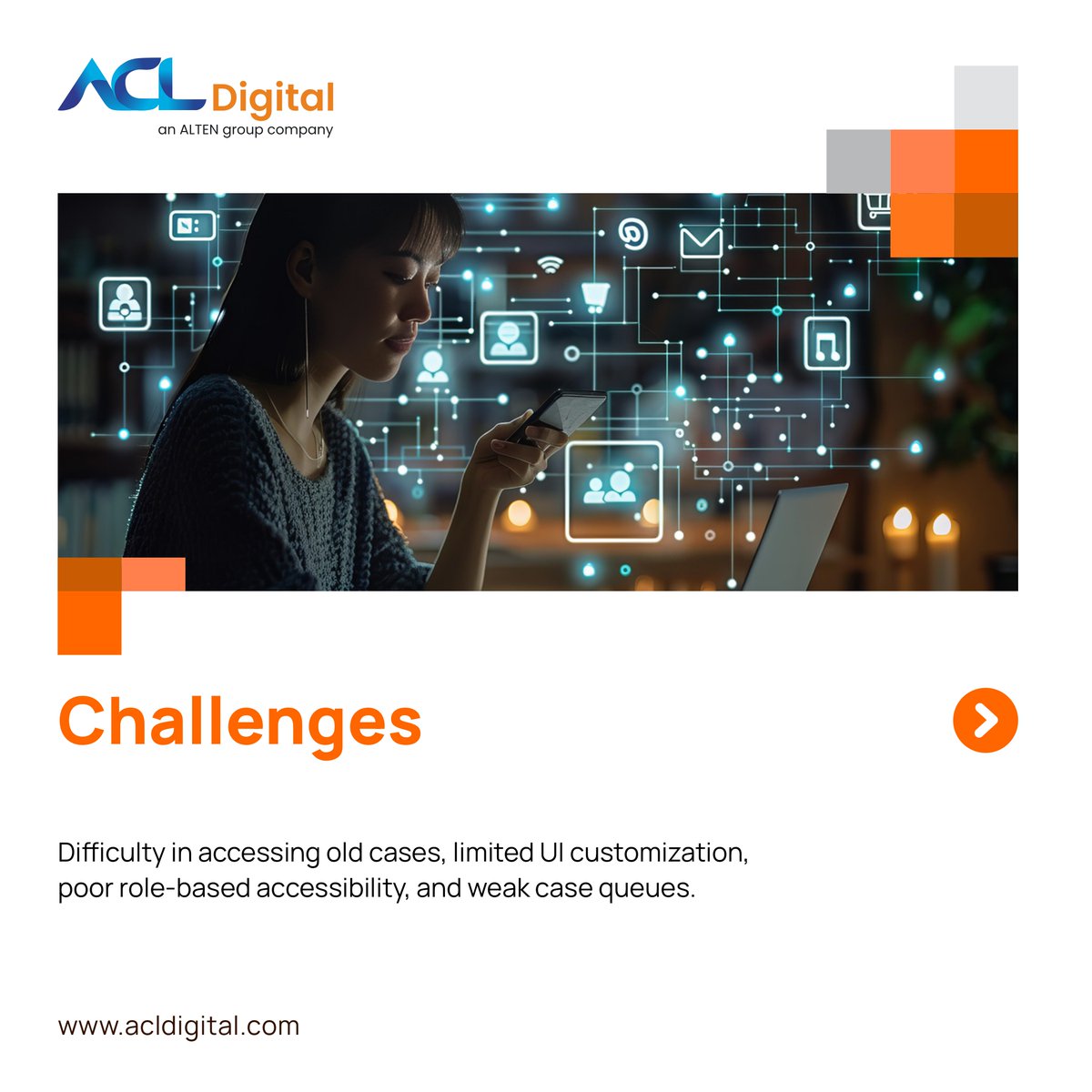 ACL_Digital's tweet image. ACL Digital implemented customized enhancements, including smarter dashboards and streamlined queues, that boosted efficiency and improved team experience.

Read the full case study to see how ACL Digital helped transform their Sprinklr experience: acldigital.com/works/acl-digi…