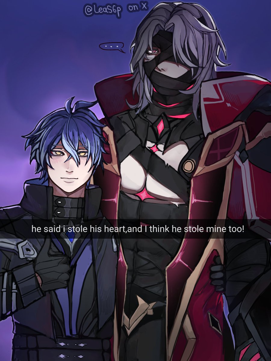 Very romantic of them

#Flins X #Rerir #reflins #Reflin #genshin