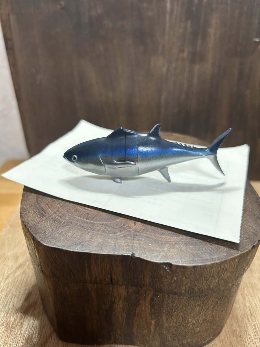 kerocco's tweet image. #いきもにあ2025 
#pavlov mart 
H-205 で出す予定です。

クロマグロのマグネットです。