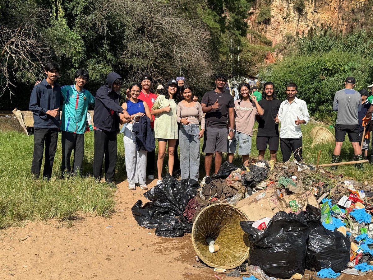 As part of Swachhata Hi Seva (SHS) 2025, the IIM Shillong community took a meaningful step towards environmental stewardship by identifying a Cleanliness Targeted Unit (CTU) for a dedicated cleanup drive.

In a remarkable show of collective responsibility, IIM Shillong joined