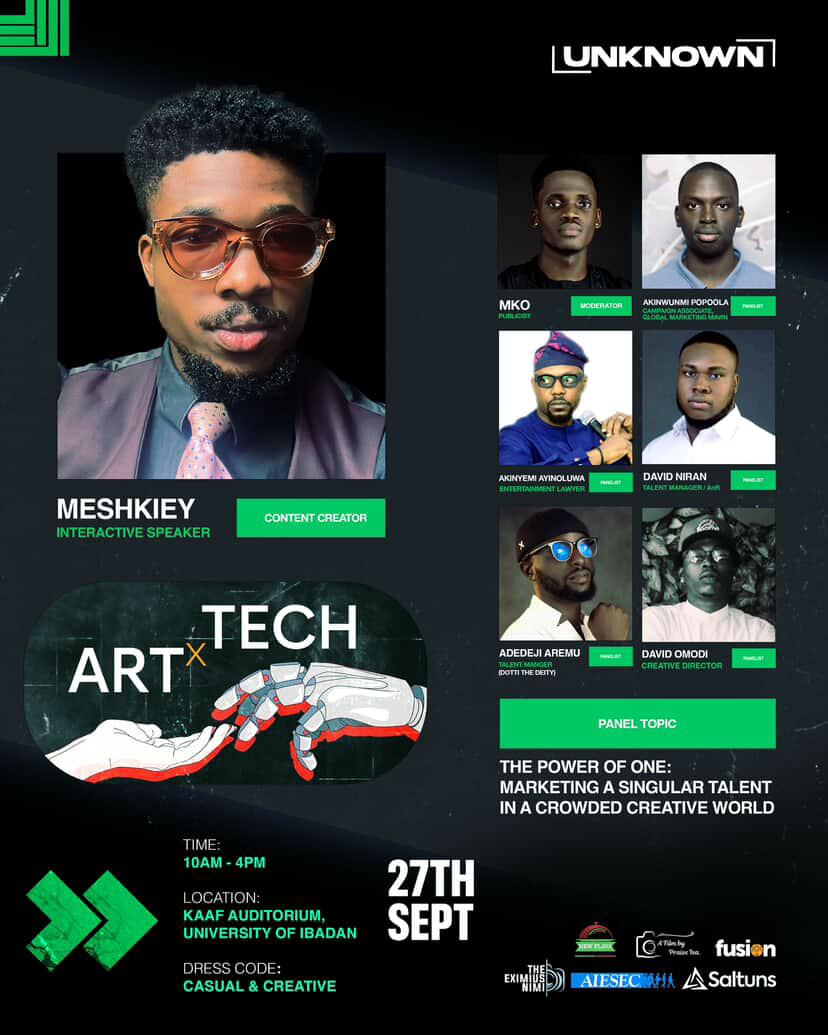 davidnirann's tweet image. Excited to be speaking at the Art X Tech Conference in Ibadan tomorrow alongside fellow Industry Professionals.