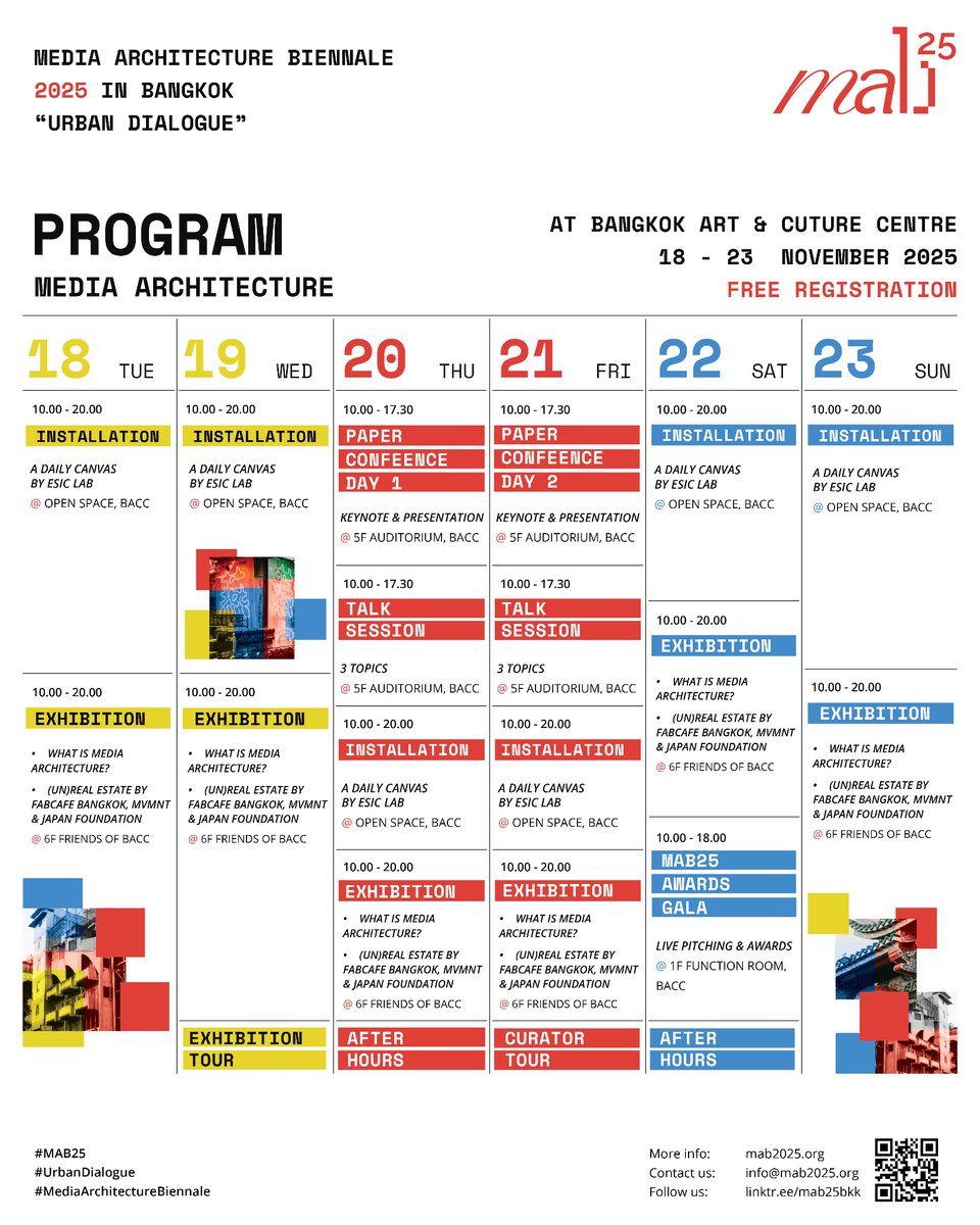 Media Architecture Biennale tweet media