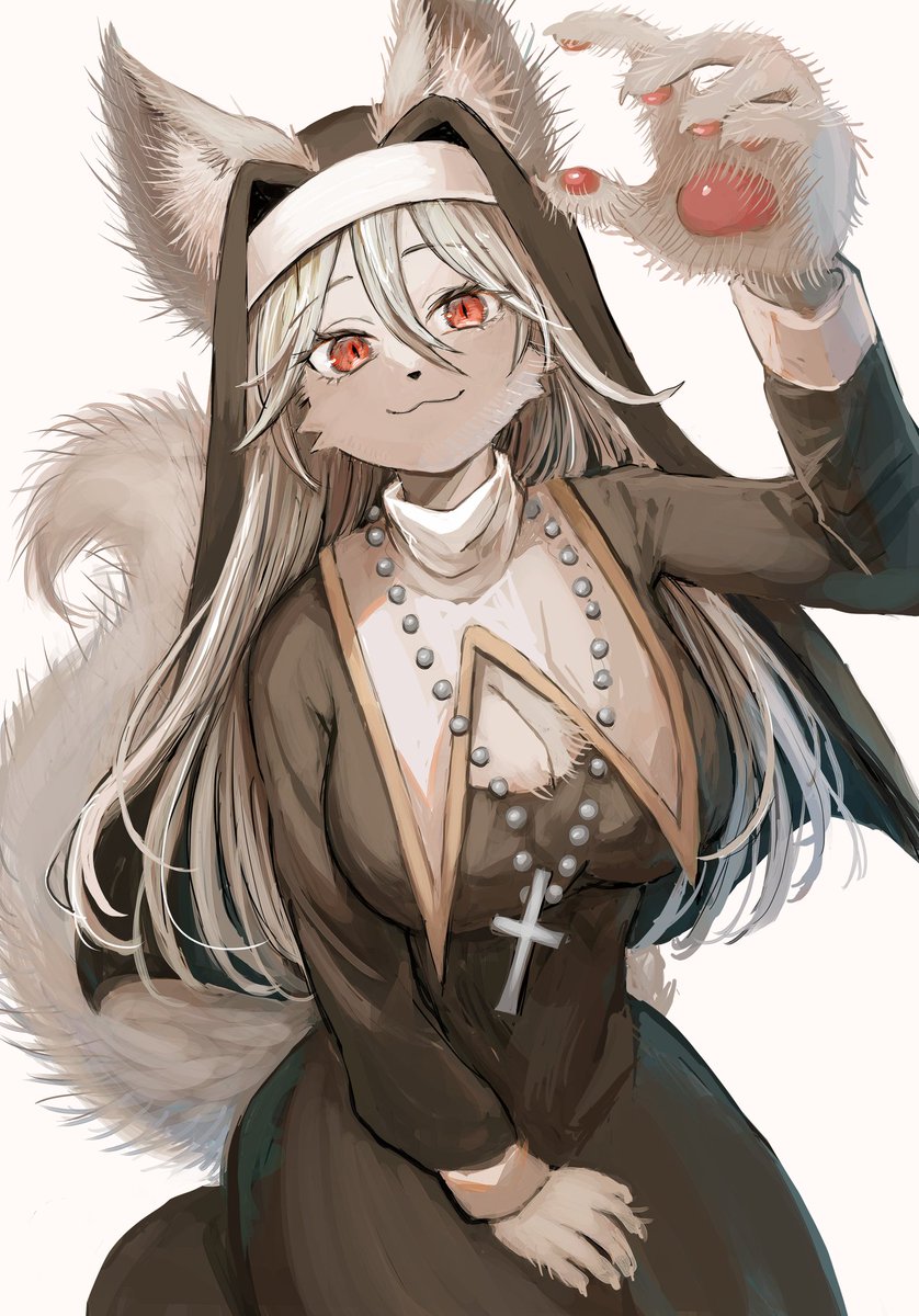 お気に入りのシスターメスケモ再掲
オギャりたい人向け👶
#furry