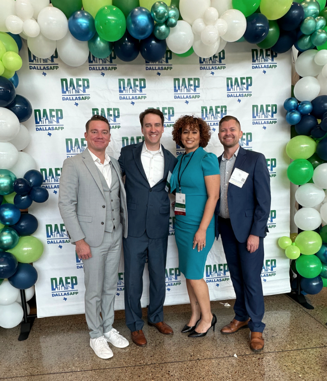 DallasAFP's tweet photo. ✨ Thank you to everyone who joined us for the Dallas AFP 2025 Education Summit at The University of Texas at Dallas!
📸 Check out some highlights from the event!

#DallasAFP #EducationSummit2025 #DallasProfessionals https://t.co/8IMbV4G55A