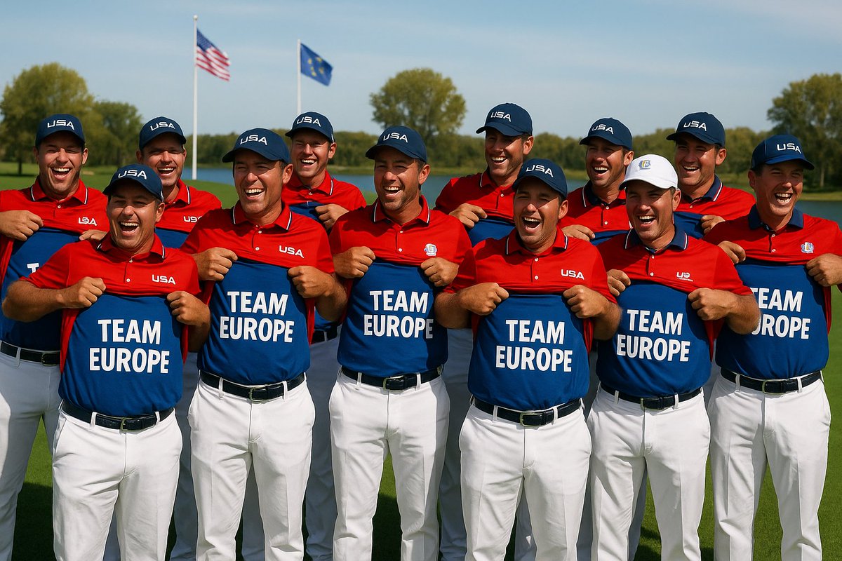 The entire USA Ryder Cup Team right now