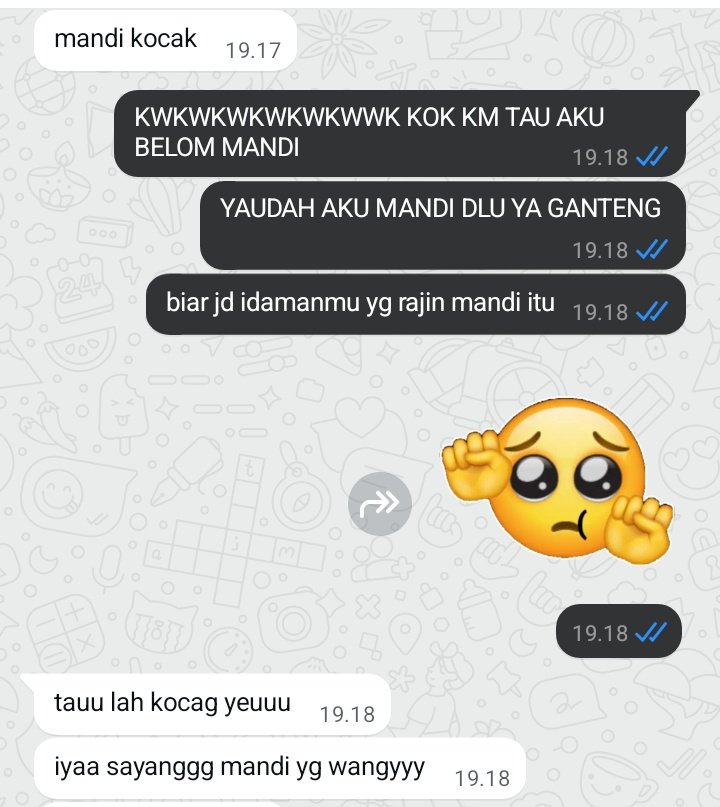 nyuruh mandi mulu vs males mandi