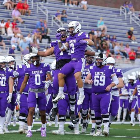 Bug2different's tweet image. After a great conversation this morning with @Coachcalexander, I’m truly blessed to have received an offer from Capital University! #AGTG 🫟
@YazooCityHSFB @CoachWash09 
@AmarionCage65 @vontaviousb51 @LetraveionB