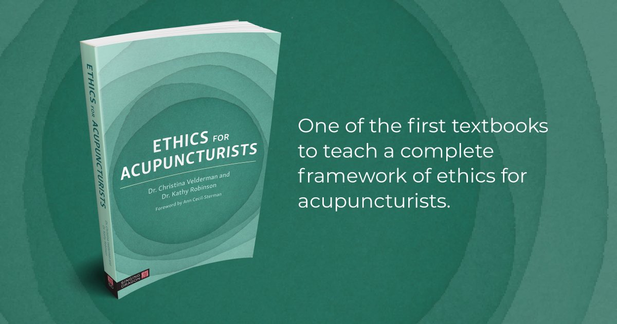 How do you think about and deal with ethics in your career as an acupuncturist? 

Ethics for Acupuncturists, reviewed in Acu by Carole Parker. Carole presents a detailed review of how this book details 'all the ethical issues that we face.'

Read now: bit.ly/46vs6KE