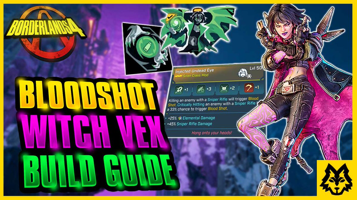 I absolutely LOVE playing with Vex (and every VH), but this build is a super fun one to use (no crit knife necessary)

Check it out here⤵️
youtu.be/DCgkUOeu1nc