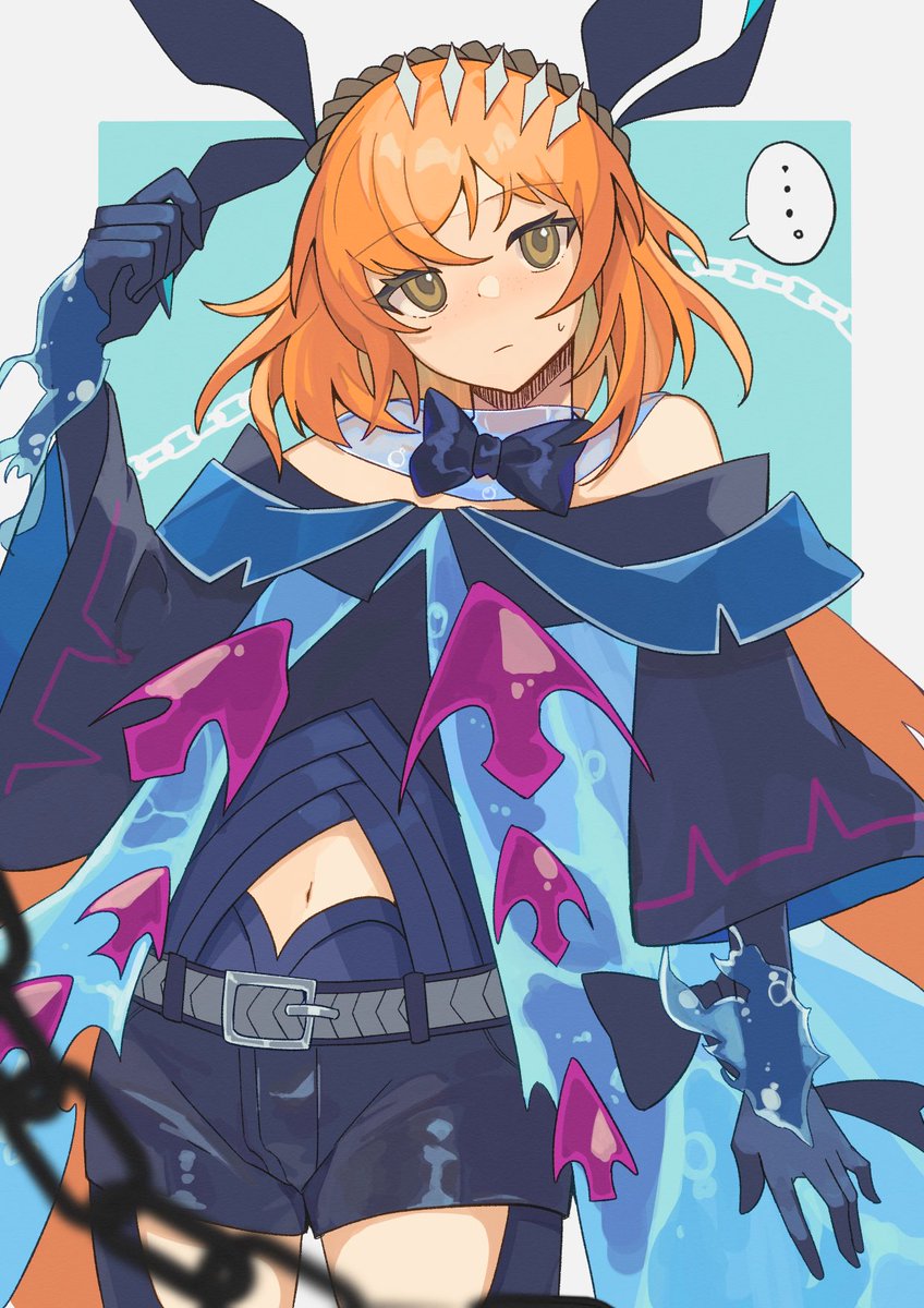 コラボおめでとうございます！！！！✨

イシュメール×スカジ
#Limbus_Company #Arknights