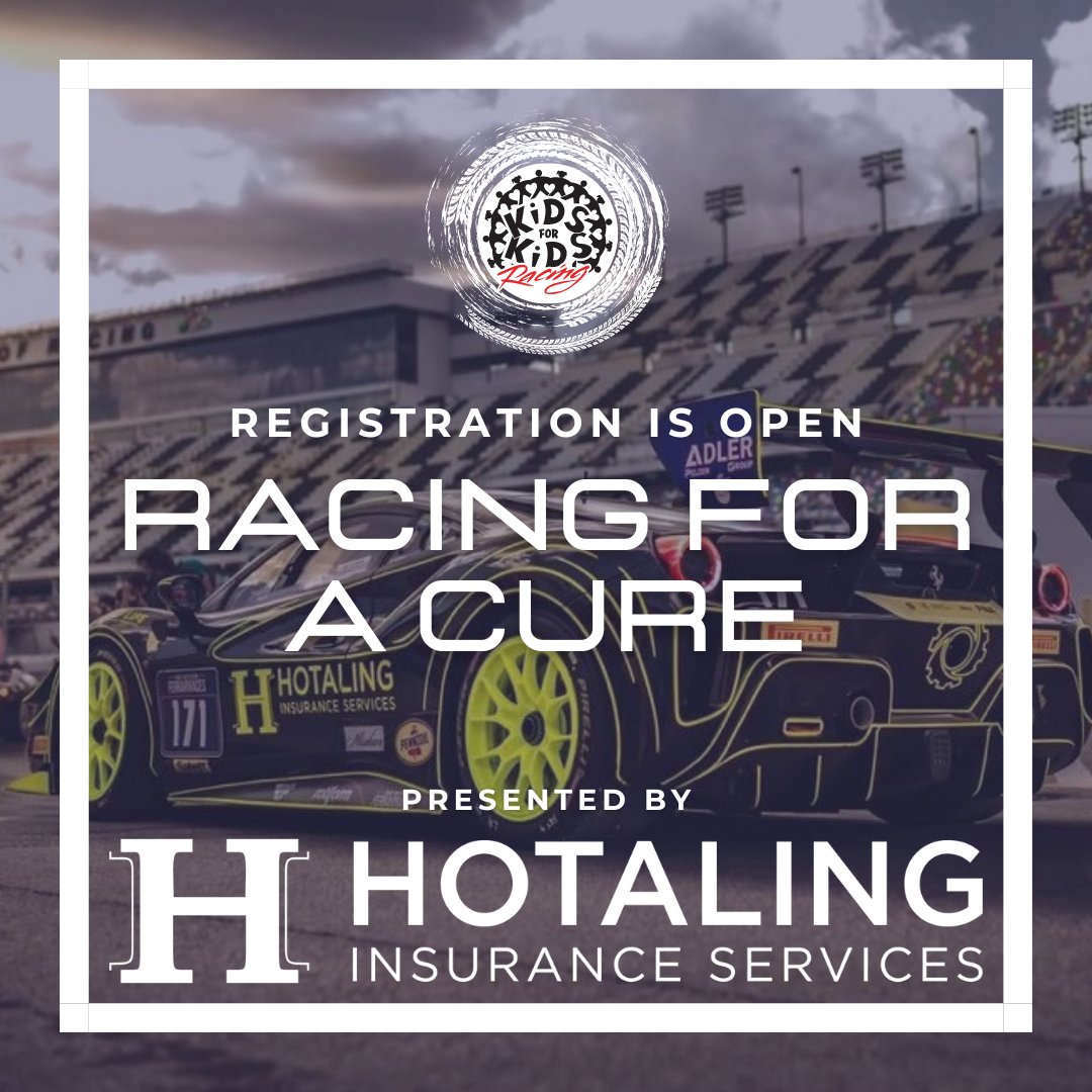 HotalingIns's tweet image. Join us Mon, Sept 29th at Monticello Motor Club as the proud Presenting Sponsor of the Kids for Kids Foundation Racing for a Cure, benefiting St. Jude Children’s Research Hospital. 🚗💨 Get your tickets today! #HotalingInsuranceServices #KFKRacing #HIS
