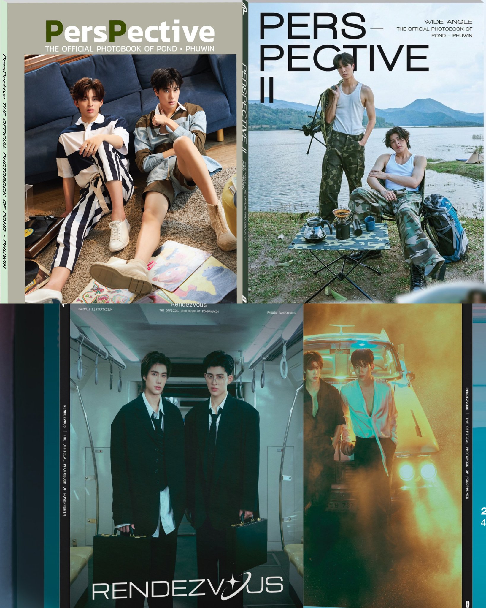 PondPhuwin PERSPECTIVE II 写真集 PERSPECTIVE II : WIDE ANGLE
