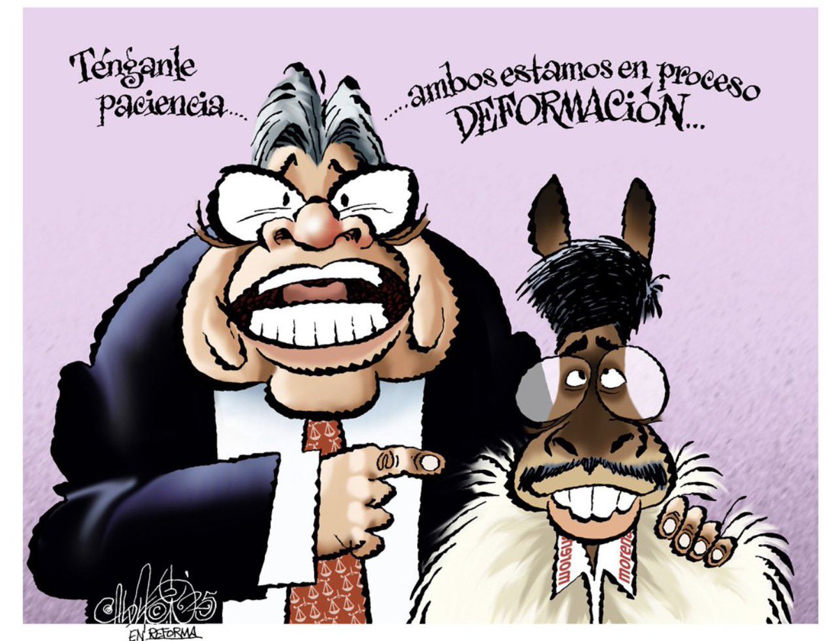 ¿A poco no son chingaderas que ahora pidan paciencia con los ministros y jueces de acordeón que no tienen NPI de cómo hacer su trabajo?…

¿Cuántos años de paciencia quieren, 3, 5… o 7 como la que les hemos tenido para resolver el desabasto de medicinas?…

De <a href="/CartonCalderon/">PacoCalderónCartones🇲🇽❤️🇺🇦❤️🇮🇱</a>