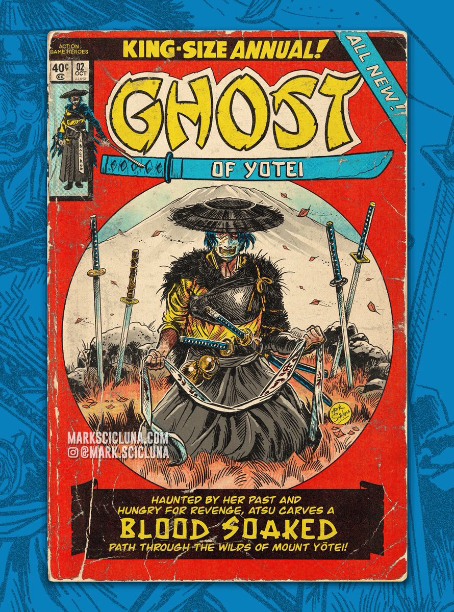 _markscicluna's tweet image. 🥷🗡️🍂🗻👺🗯️💥
#ghostofyōtei #ghostofyotei @SuckerPunchProd #FanArtFriday