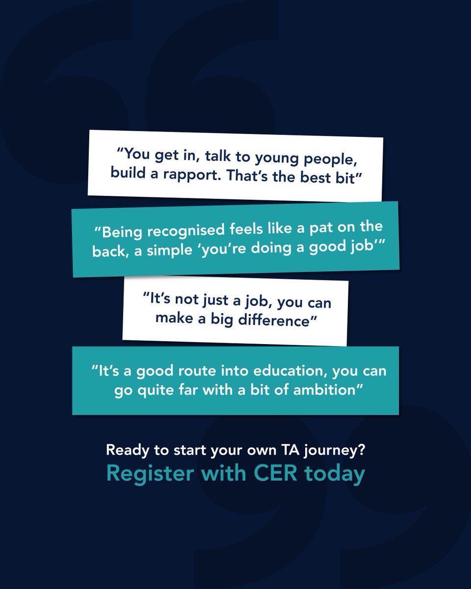 CEREducation's tweet image. ✨Happy #NationalTADay!✨

Today we celebrate the amazing TAs who bring care, energy &amp;amp; ambition to classrooms every day. 💙

Hear from Susan &amp;amp; start your own journey with CER 👉 tinyurl.com/2rw3p5su

#CER #TeachingAssistantJobs