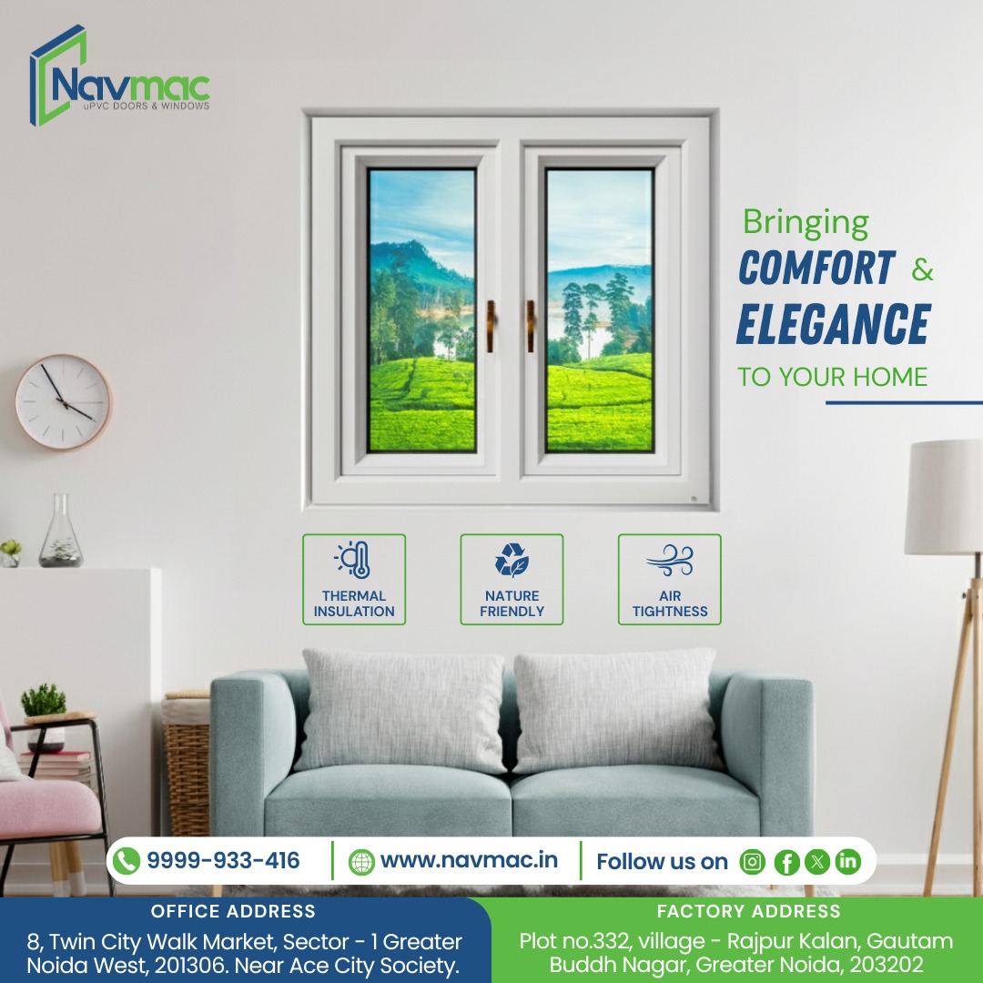 NAVMAC_Doors's tweet image. 🪟💫Windows that do more than just open to views!

💬 DM us for expert consultation.

Call us at +91 9999-933-416 to book yourself an amazing treat for your home😇

#NavmacWindows #ModernLiving #WindowUpgrade #windowsanddoors #windows #NoidaHomes #nature #HomeImprovement #love