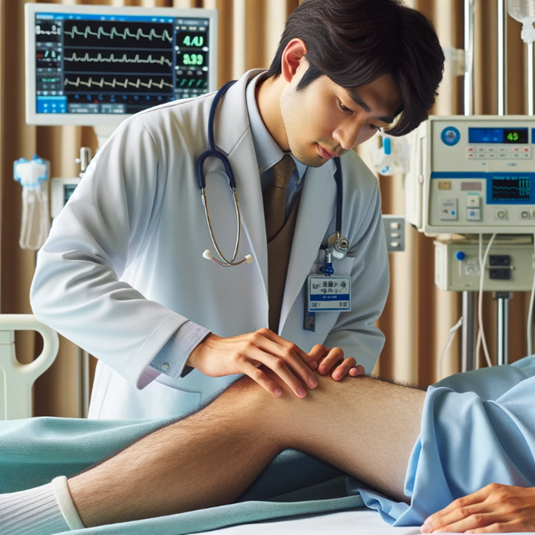 zCPAeok4TYzfLDA's tweet image. 「ショック患者は膝を診ろ」
名古屋掖済会病院で講演してきました。
膝蓋骨上縁を超えるMottlingや、CRT≧5秒なら臓器障害あり。
6時間以内にこれらを改善させなければ予後不良。
下肢挙上でCRT25%減なら補液チャレンジの価値あり。
MottlingとCRTが改善すれば過剰治療を避ける。