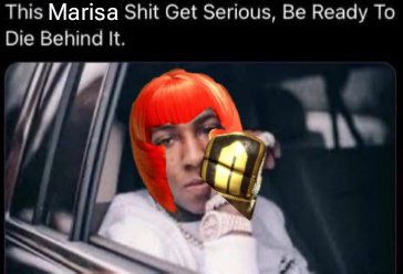 Happy Birthday Marisa!

Its was rough the first 2 years sticking with her but even though my desire to play her bent, it never broke. Here's to another 20 years in the Marisa Mafia 🥳🥳🎉🤜🦁