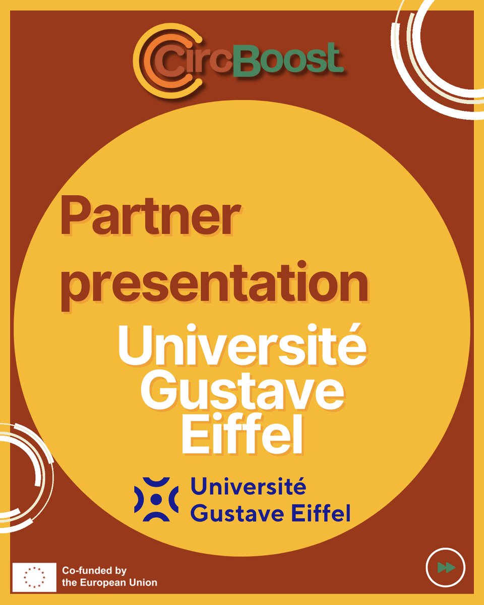 CircBoost's tweet image. 🚀 Meet our next #CircBoost Booster: Université Gustave Eiffel @UniEiffel_VPInt (UGE) 🇫🇷

Leading work on reuse of demolition waste, circularity indicators &amp;amp; logistics in the French pilot.

Meet Myriam, Paul, Corten, Lauredan &amp;amp; Claude 👇

#CircularEconomy #LCA #EUProject